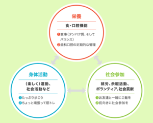 フレイル予防３の柱
